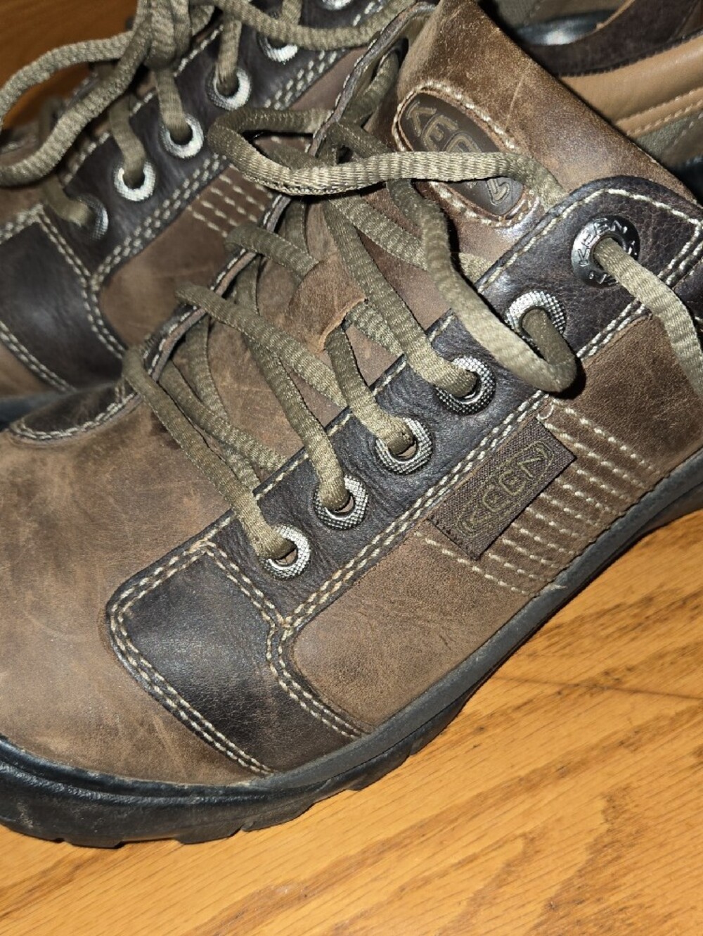 Keen Austin Brown Two-Tone Lace-Up - Picture 4 of 10